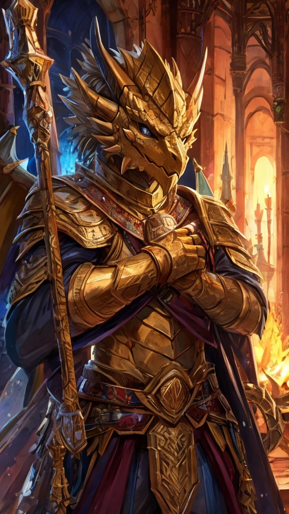 golden dragonborn