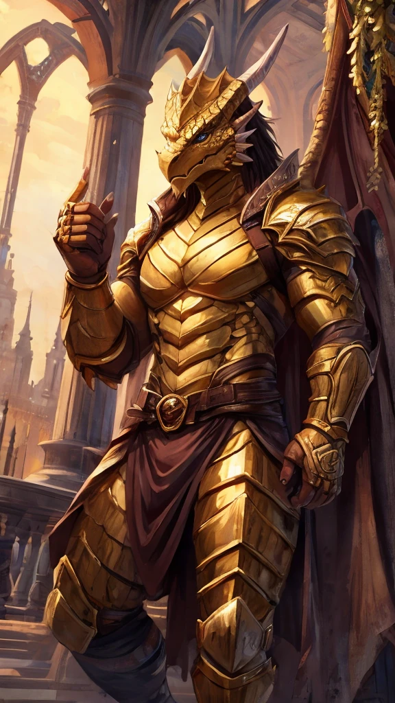 golden dragonborn