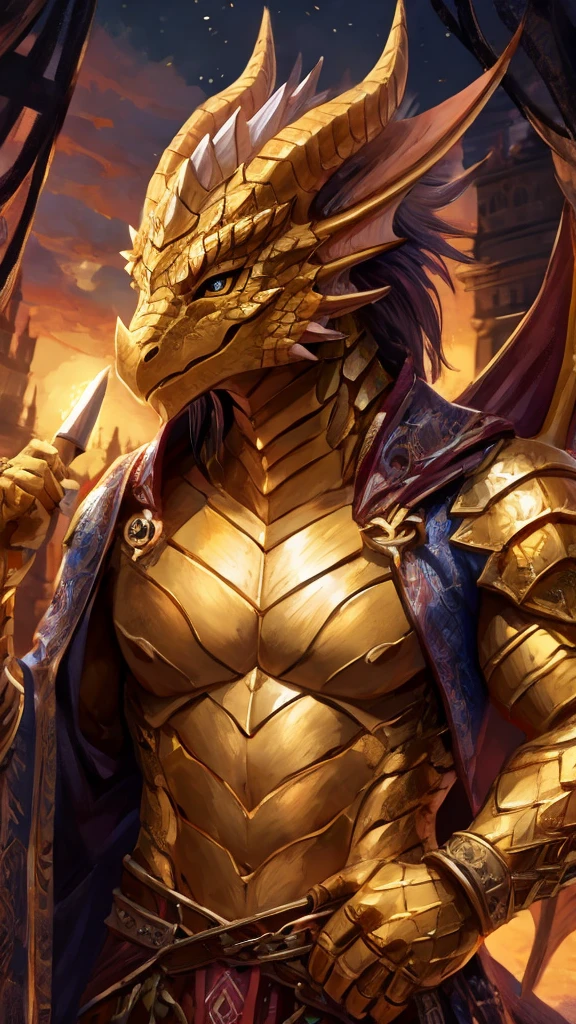 golden dragonborn