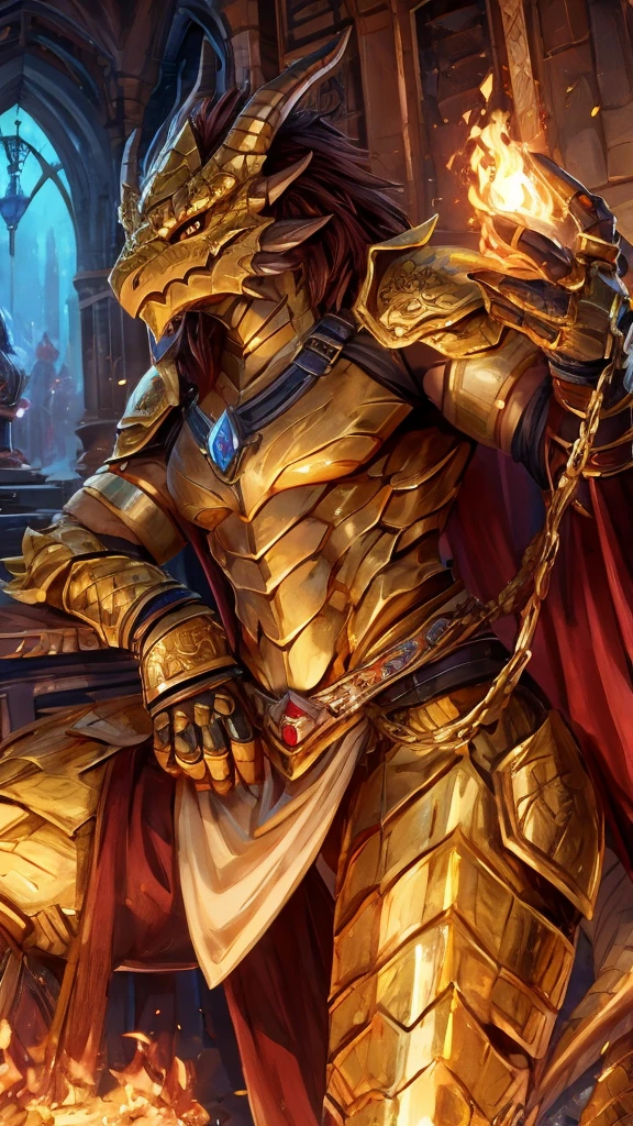golden dragonborn