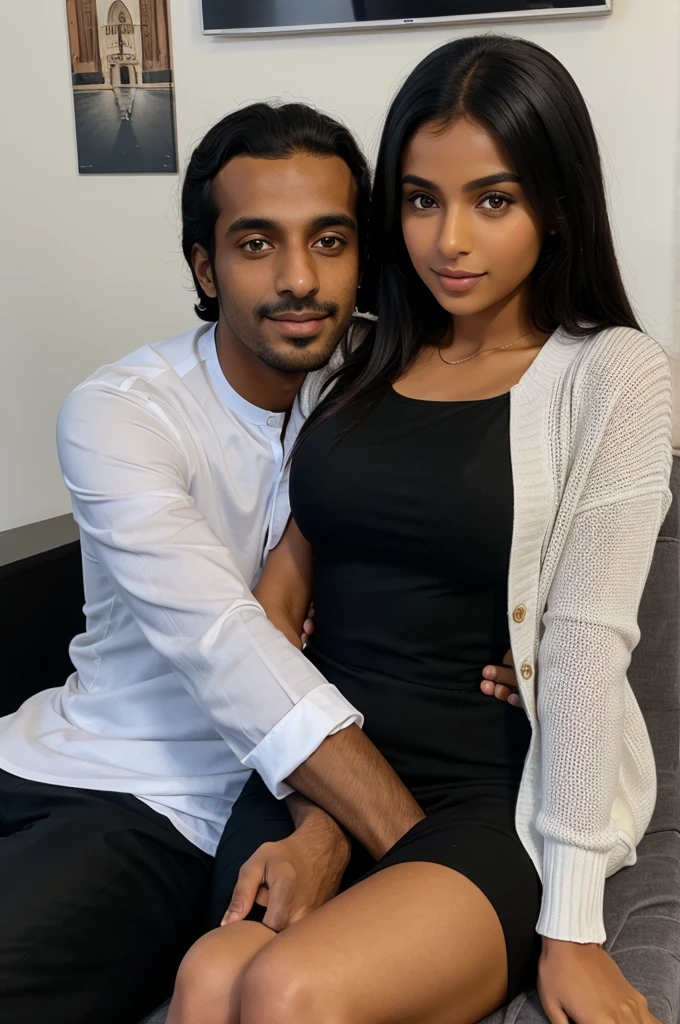 My balck friend zayed sitting on miamlkovas lap