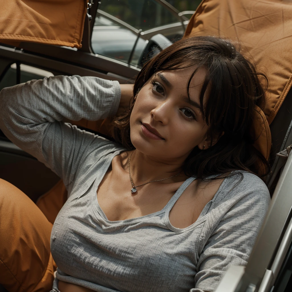 woman in te hurricane