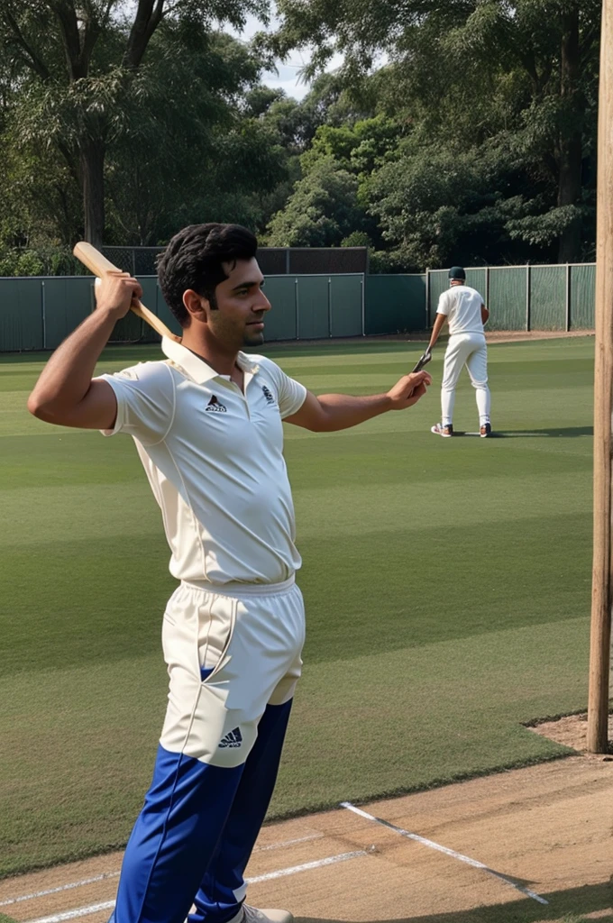  playing cricket 