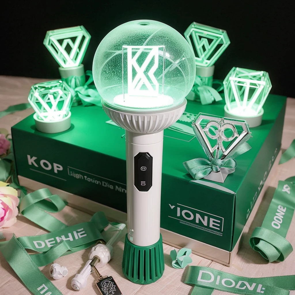 Photo lightstick with the name YUYU Beautiful design.