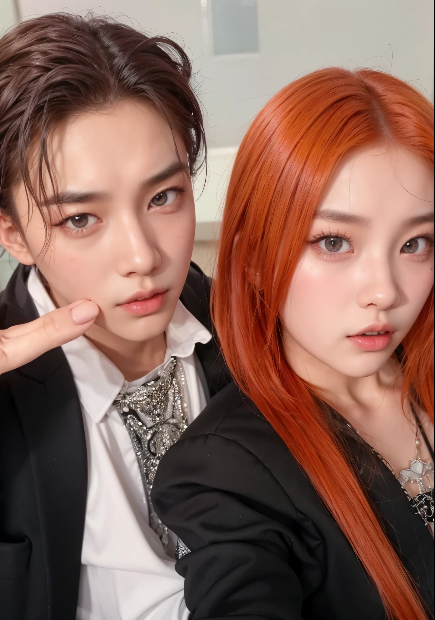 Hwang Hyunjin and Hwang Yeji, Yeji Itzy, Hyunjin Stray Kids, IDOL Yeji, IDOL Hyunjin