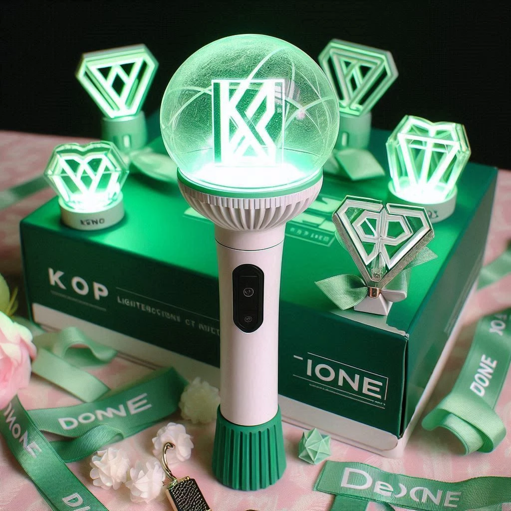 Photo lightstick with the name YUYU Beautiful design.