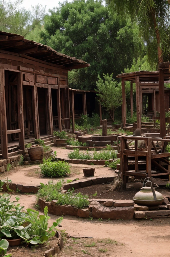 the image of the garden of horrors in ghost town