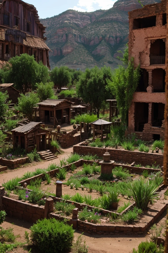 the image of the garden of horrors in ghost town