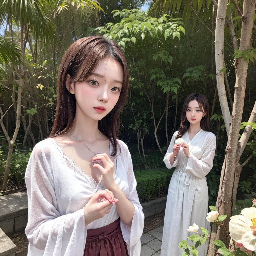 neutral Dignity and Health beautiful顔 Long, narrow eyes nature No makeup beautiful good looking Oriental 40s