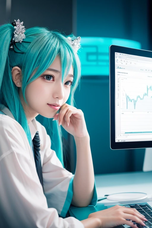 Hatsune Miku trading stocks