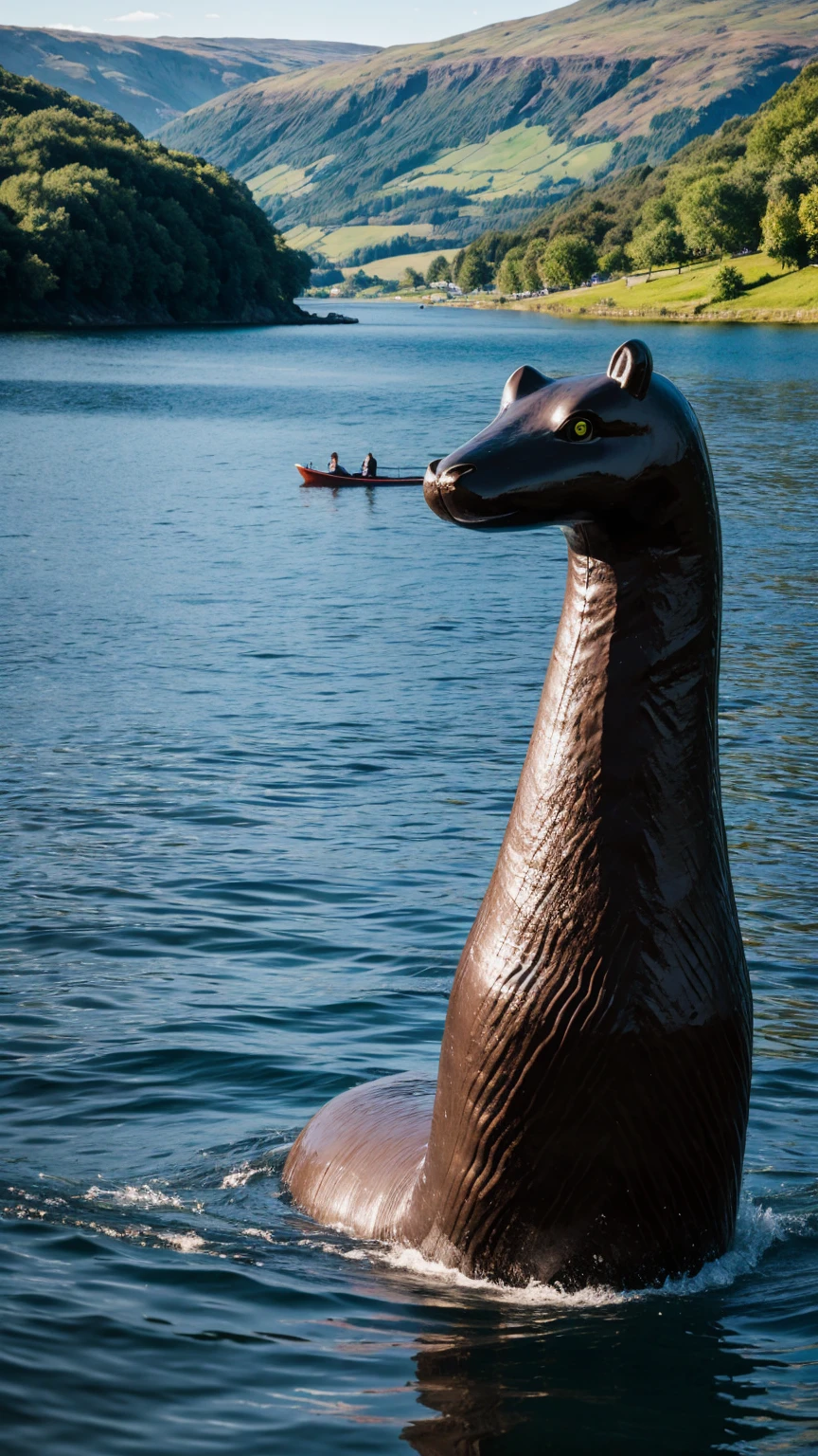 Nessie in the Loch Ness