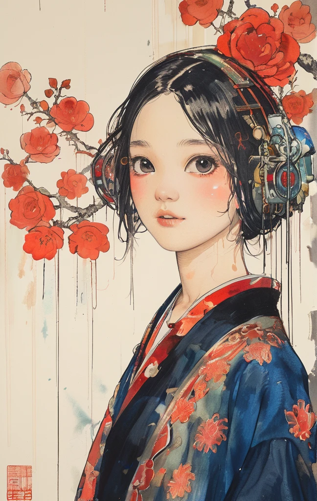 On a bright red campus"YES"Character、(Masterpiece in maximum 16K resolution:1.6), ((darkest_insane_silhouette_illustration):1.2),(intricate detail:1.4), (extremely insane detail:1.4),(highest quality:1.3),(Hyper_realistic:1.3). | Black and white, silhoutte art, female figure, elegant pose, flowing hair, graceful curves, subtle details, minimalistic background, soft lighting, delicate features, captivating composition, expressive eyes, slender silhouette, artistic interpretation. | ((silhoutte_of_pretty_girl_waiting under a clock):1.5), ((waiting pose):1.2), ((withered flower background):1.1), each flower detailed and rendered with a masterful gouache technique, silhoutte art behance,surreal, It gives a romantic aura. | (perfect_fingers:1.0), (perfect_legs:1.0), better_hands, More_Detail.masterpiece: 1.7, top-quality、(Highly detailed CG、Ultra-detail、Best Shadow:1.3)、solo、full body Esbian、Painterly、sketch、Paper texture、超A high resolution、extra detailed face、Highly detailed eyes、flat-colors、limited pallete、highcontrast、realisitic、The best lighting、goddes、Graceful、Leprechaun、a matural female、Beautuful Women、Jewel Eyes、White hair、Straight hair、blue gemstone、a little bit smile、blanche:1.5、(zentangle、a Mandala、Tangle、Entangle:1)、flowers in background、lots of flower