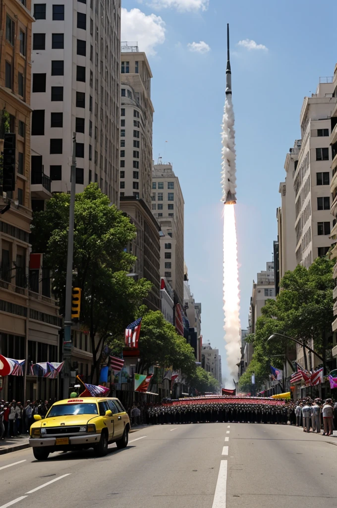 missile strike on LGBT parade