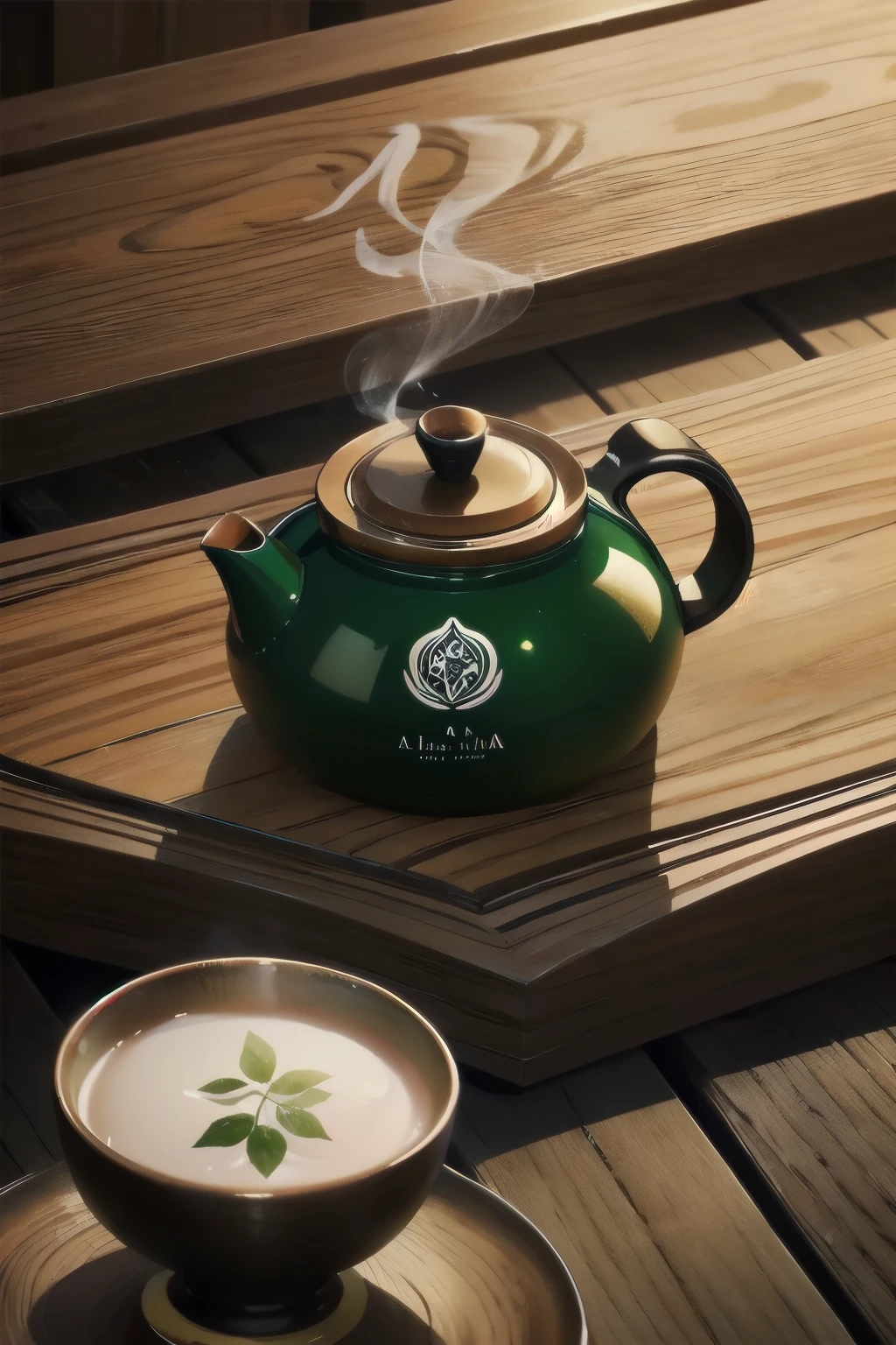 * Elements: The logo for tea shop "Alma" includes a stylized teacup or teapot, elegantly portraying the essence of traditional tea culture. Tea leaves are delicately incorporated into the design, symbolizing the natural origin of the tea. A swirling steam element is added, expressing the aroma and freshness of the brewed tea. The word "Alma" is written in a distinctive calligraphic style, providing a personal touch.

Color Palette: The color scheme for the logo is dominated by earthy tones such as brown, green, and beige, allowing the logo to express tranquility and connection to nature. To add a striking element