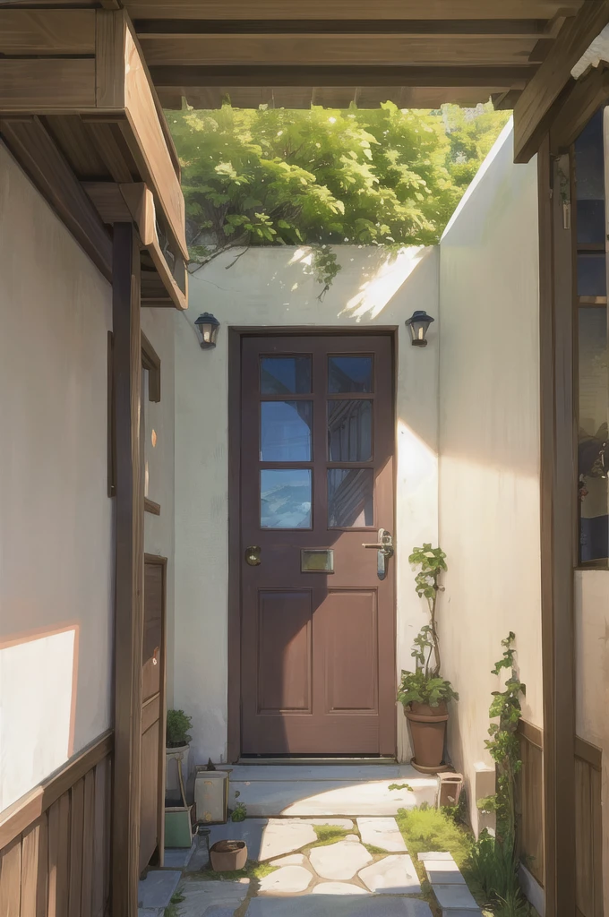 (ultra high res,photorealistic,best quality,photo-realistic),(8k,raw photo,best quality,masterplece),(photon mapping,radiosity,physically-based rendering,automatic white balance),real person,photograph,bridge, building, bush, city, cloud, day, door, fence, field,orest, garden, grass, house, hydrangea, mountain, nature, no_humans, outdoors, path, plant, potted_plant, purple_flower, road, scenery, sky, skyscraper, traditional_media, tree,