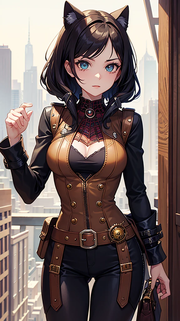 Spiderwomam, steampunk style