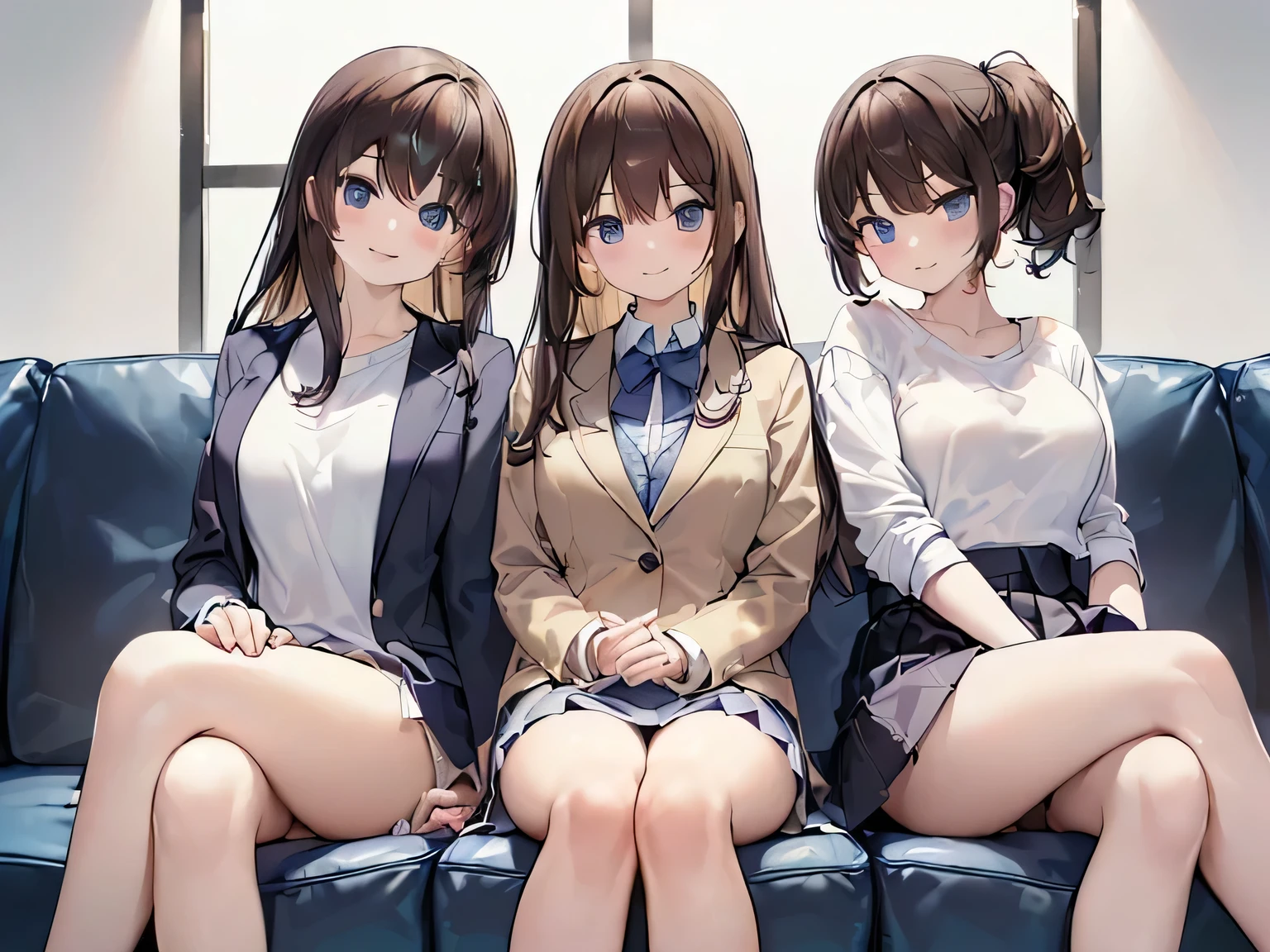 Please organize your hair、