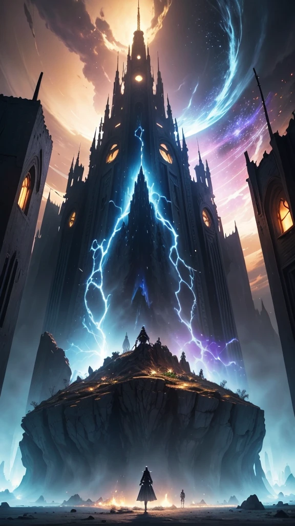 A hopeless future world with dimensional rifts. A journey to burn down the elves who use magic and power.