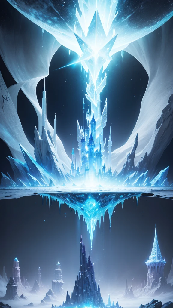 A hopeless future world with dimensional rifts. ice castle A journey to burn down the elves who use the magic of the light sword.