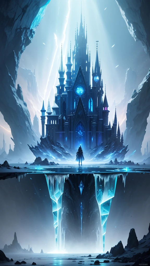 A hopeless future world with dimensional rifts. ice castle A journey to burn down the elves who use the magic of the light sword.