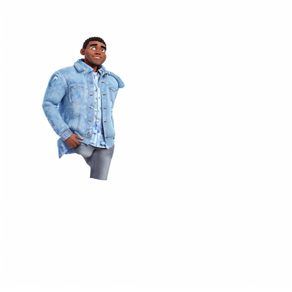 a black man, Pixar cartoon style, highly detailed, character portrait, colorful, vibrant, dynamic pose, warm lighting, intricate facial features, expressive eyes, detailed skin texture, stylized hair, bold colors, whimsical, imaginative, beautiful, photorealistic, 8k, masterpiece