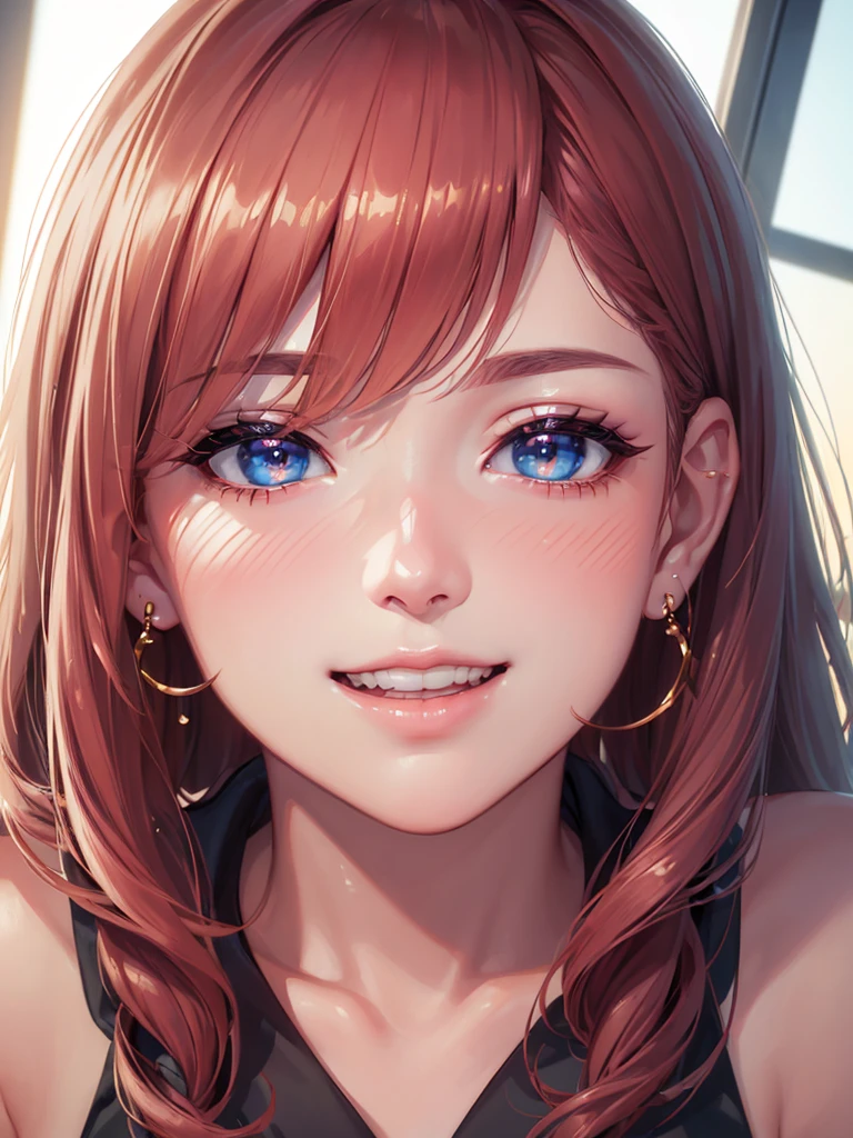 8K, Best Quality, Masterpiece, Ultra High Resolution, (Realism: 1.4), Original Photo, (Realistic Skin Texture: 1.3), (Film Grain: 1.3), (Selfie Angle)
