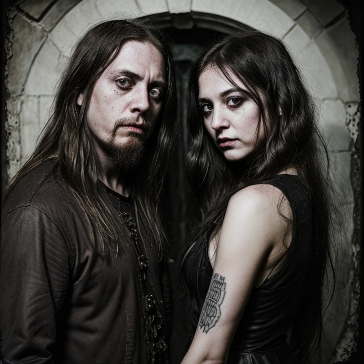 rock doom metal album girl and man 