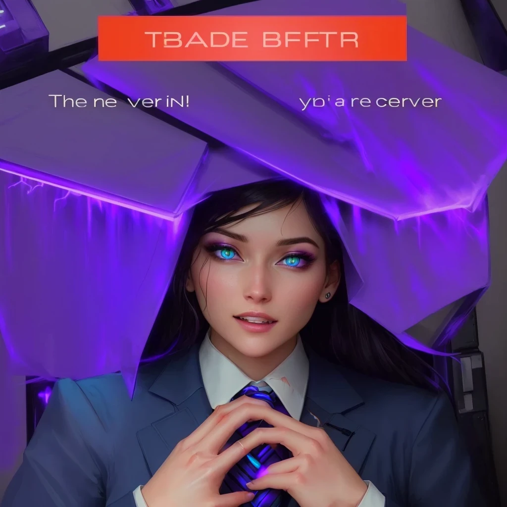 there is a woman in a suit and tie making a face, blacklight reacting, twitch streamer, very very low quality picture, his palms are sweaty