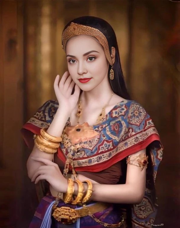 (Masterpiece:1.4),, (best quality:1.4),,3 D,, Ultra high resolution animation,, 8k, CG,, (Very delicate and beautiful:1.2),, , upper body,, from the side,, look at viewer,, , 1 girl,, alone,, Girl Robbery,, mature woman,, , cute, sweet,, , In wheat fields,, blurred background,, , long brown hair,, Ponytail, long, flowing hair,, , brown eyes,, gag,, red lips,, , wind blown face,, , white dress,, large breasts,
