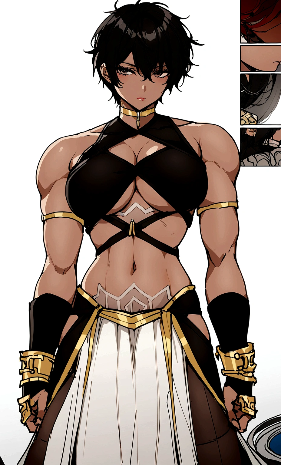 1 person、woman、sexy、Very large breasts、sexyな表情