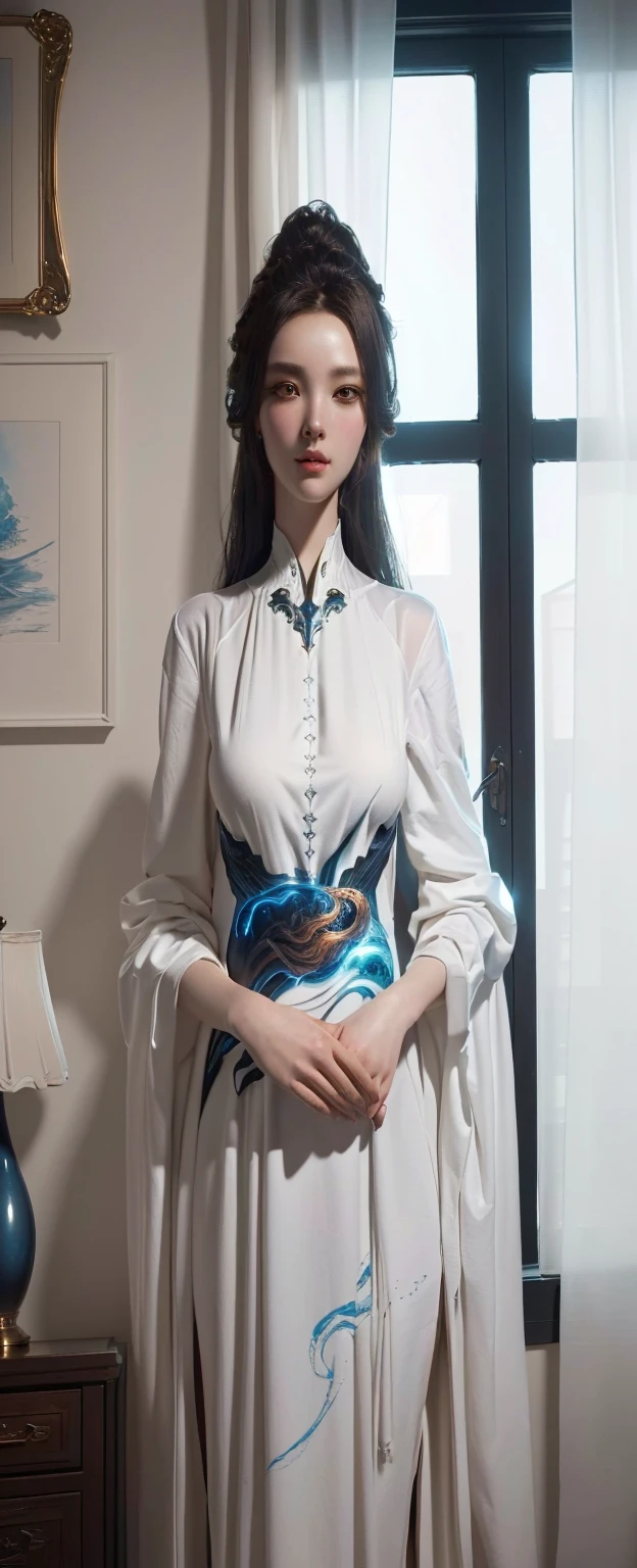 masterpiece, best quality, (extremely detailed CG unity 8k wallpaper), (best quality), (best illustration), (best shadow), absurdres, realistic lighting, (Abyss), beautiful detailed glow, art by PeterMohrBacher,