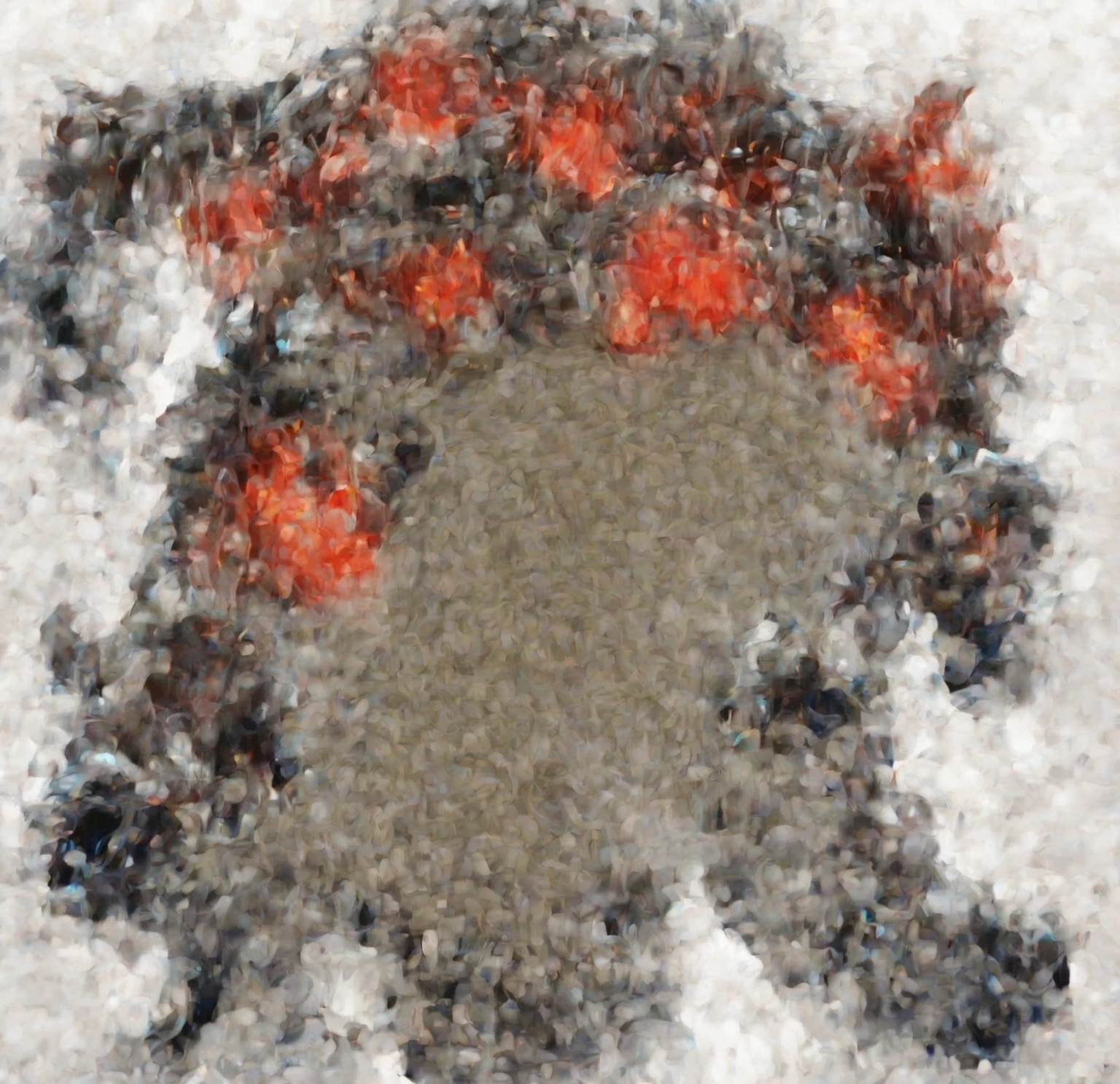 Bowser's Fury, kaiju, giant Bowser, flame around mouth, white eyes