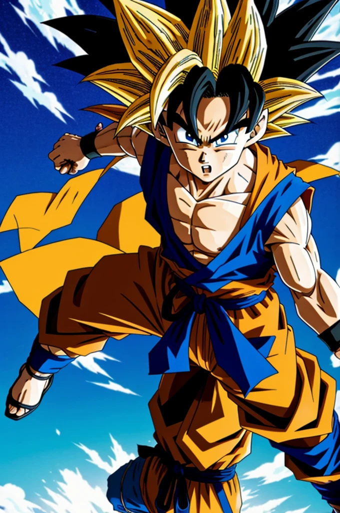 Make Goku anime style 
