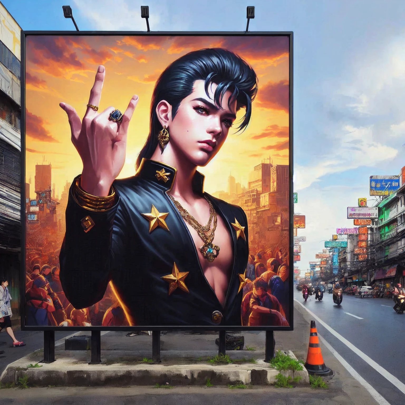 man, Fantasy artwork in a chic city, Cyberpunk art style, cyberpunk anime art, cyberpunk femme fatale, anime cyberpunk art, Artwork in the style of gouache, digital cyberpunk anime art, In cyberpunk city, Trending on cgstation, cyberpunk girl, Dark and seductive cyberpunk fantasy, Modern cyberpunk anime