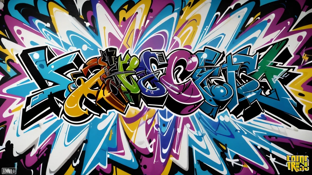 logo de podcast, graffiti graffiti written "GO TAKING CAST"