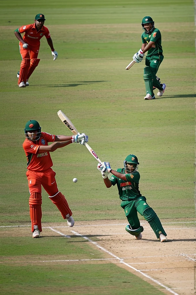 Bangladesh cricket team playing cupa cup