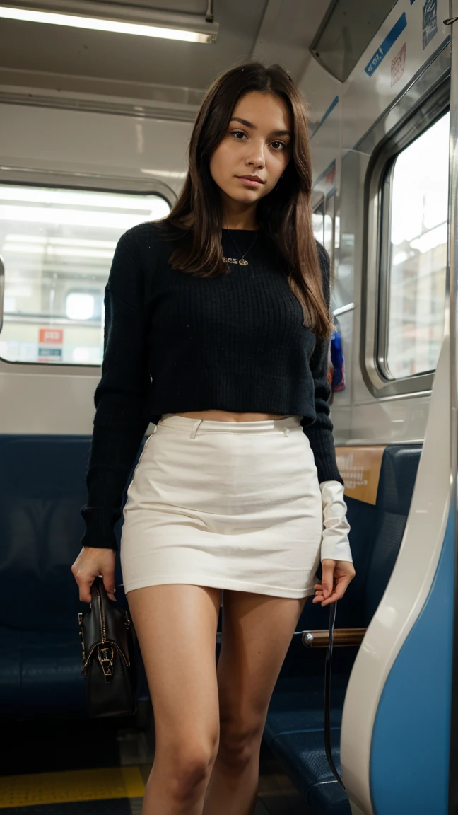 girl on train,