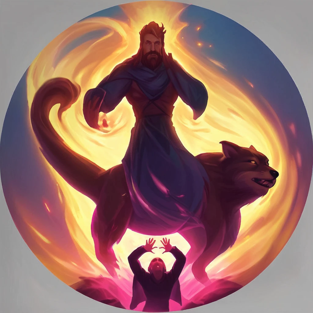 I want an icon of someone with anxiety, an anxiety attack and fear