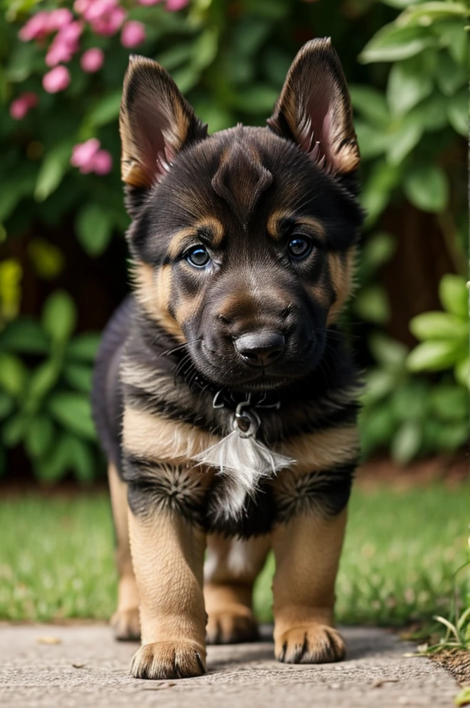 German shepherd puppy 