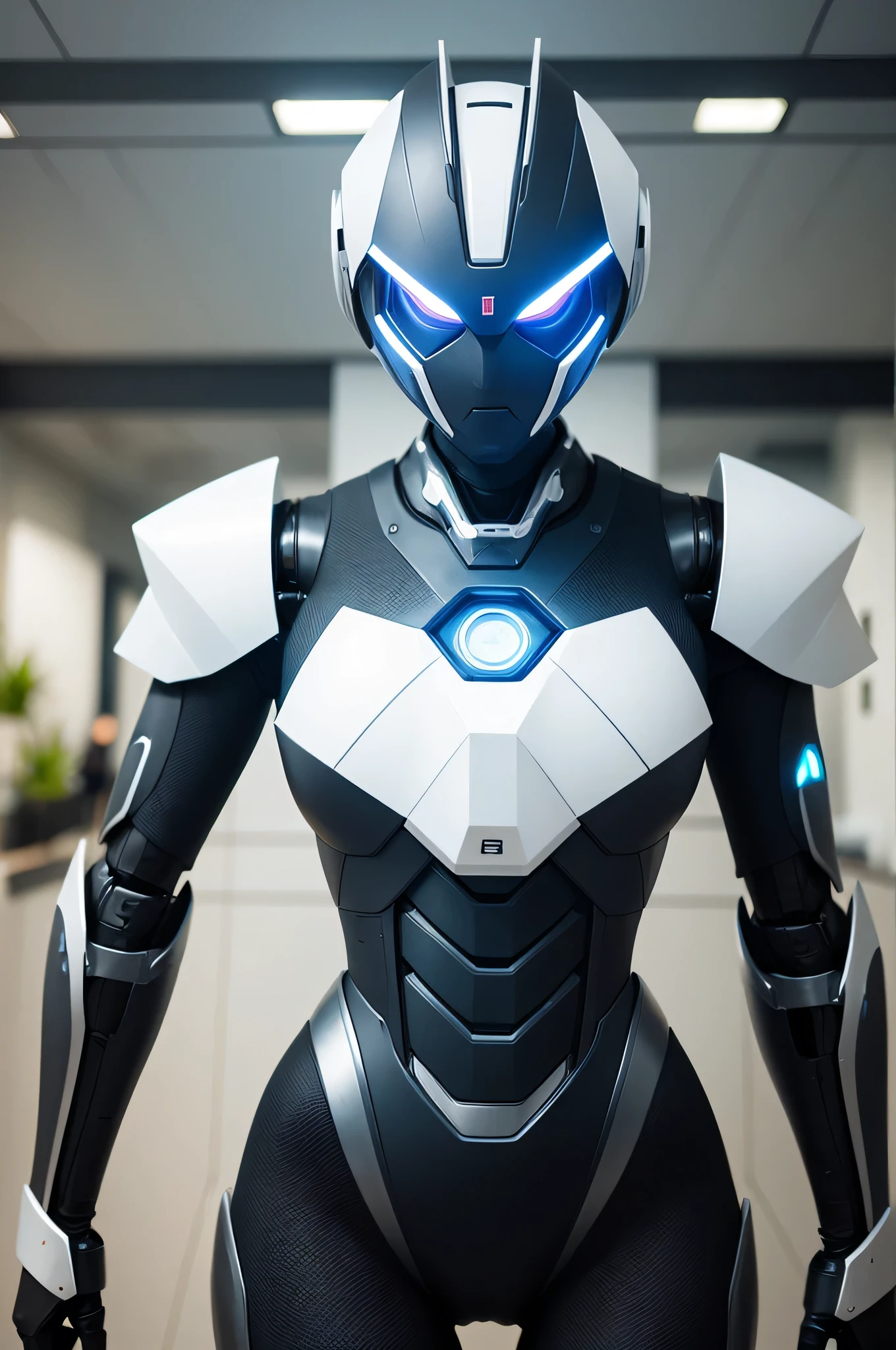 Create an image of excel transformed into a robot, I want it to be a profile for my Instagram