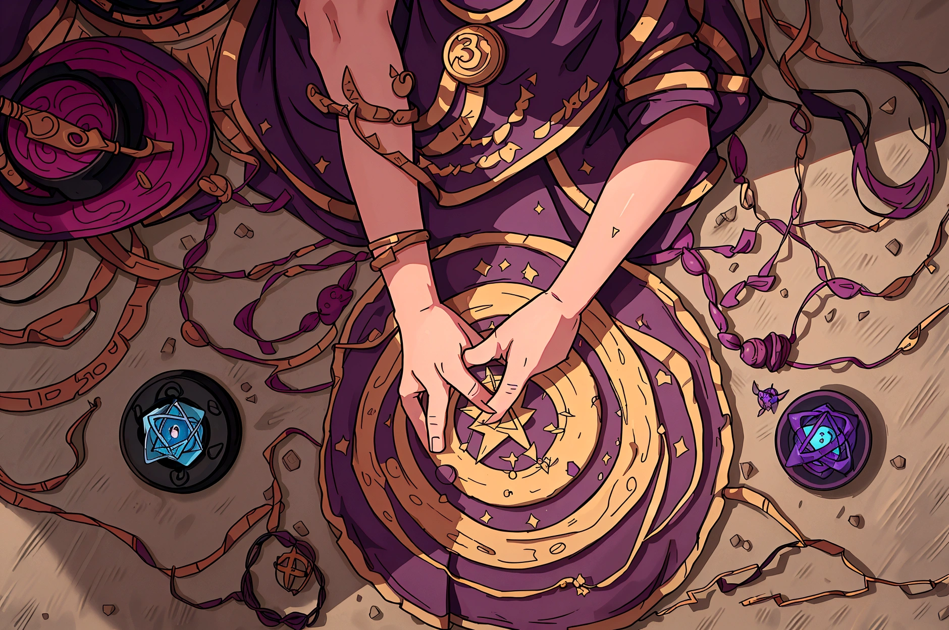 Ancient witches' secret spells、The forgotten witch's spell resounds、Recreating an ancient ritual