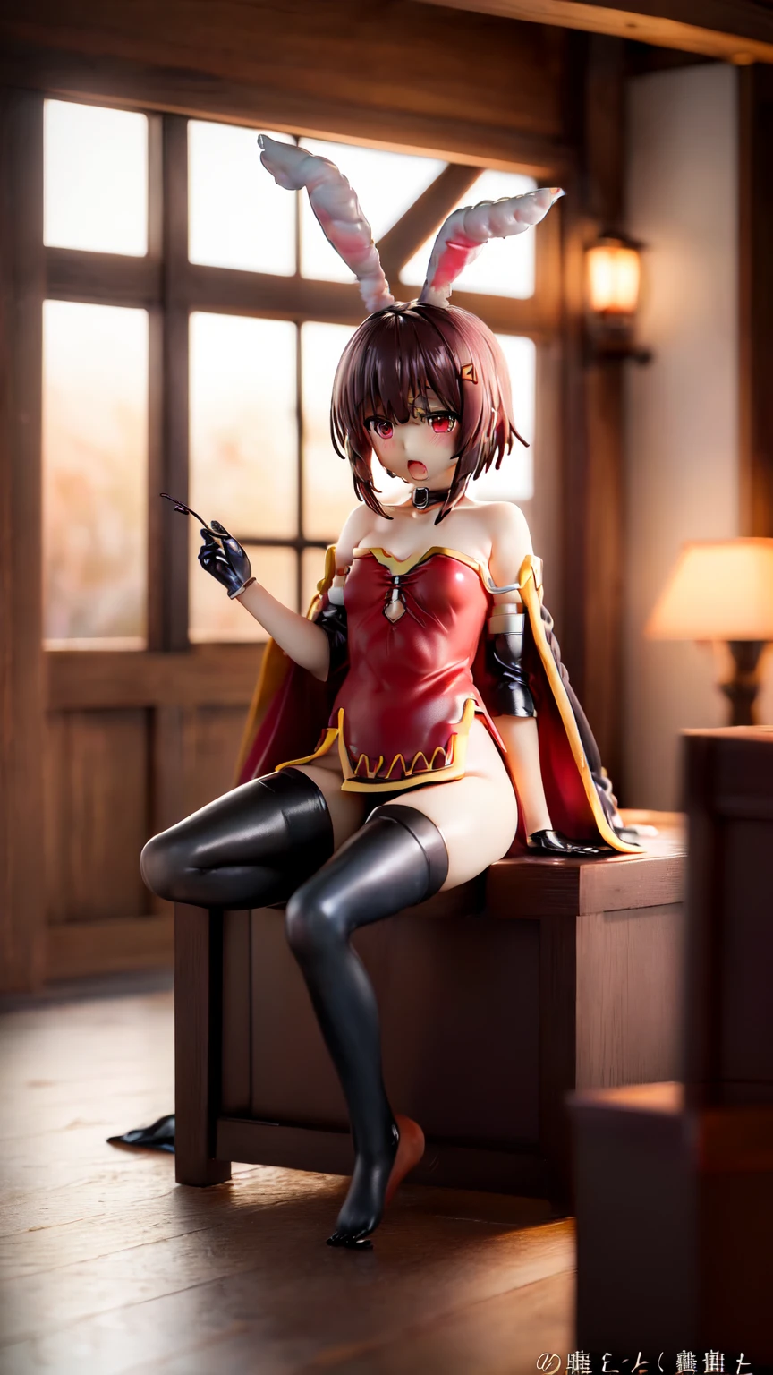 bunbun masterpiece, Highest quality, Megumin,reproductive behavior, female mating２name, nakedの肩, black Cape, Black gloves, Black Hair, Cape, choker, clavicle, dress, Hair between the eyes, have, Long sleeve, Looking at the audience, Medium Hair, off-shoulder dress, Off the shoulder, red dress, Red eyes, Side Lock, , indoor,(masterpiece), delicate, Very detailed, (watercolor), bloom, shape, (Bottom-up), (女の子1name:1.4), (Tie 1&#39;Rope-attached legs:1.8), (Beautiful Eyes, Shining Eyes, Purple eyes), (Fluffy hair), photo shoot, Studio Quality, Fisheye Lens, (Highest quality, Bright light, Blushed, Face of joy, It was fun, Shiny skin, Very detailedな), ( naked 、Thighs,chest1.8))((chest:1.8))From below, 黒色panties, 小さいpanties, Showing strange things), Sexy, (Detailed Background, Complex background, Japanese Style House, Japanese atmosphere), phRem, Blushed, (Perfect Face, Detailed face, Beautiful Eyes,Perfect hands,Perfect Fingers), Cowboy Shot, ((8k wallpaper))((panties:1.8))((chestの谷間:1.8))((Thighs:1.8))((Open your legs to the sides:1.8))((Pee:1.8))((:Grabbing nipples with hands 1.8))(Chasm inserts penis:1.8))、、Sex.reproductive behavior