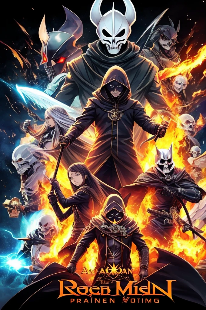 clock,power,アニメ,Anonymous,chart,trading time Personagem de アニメ com uma coroa na cabeça e um moletom com capuz, king of time reaper, skeleton king, Badass anime 8k, melhor papel de parede de アニメ 4k konachan, arcanjos Metatron🔥 😈😇⚡ hd 4k 5k 6k 7k 8k 500fps ultra graphics