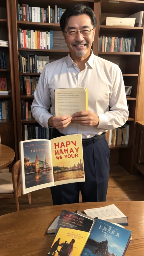 I have a book、Happy Man。