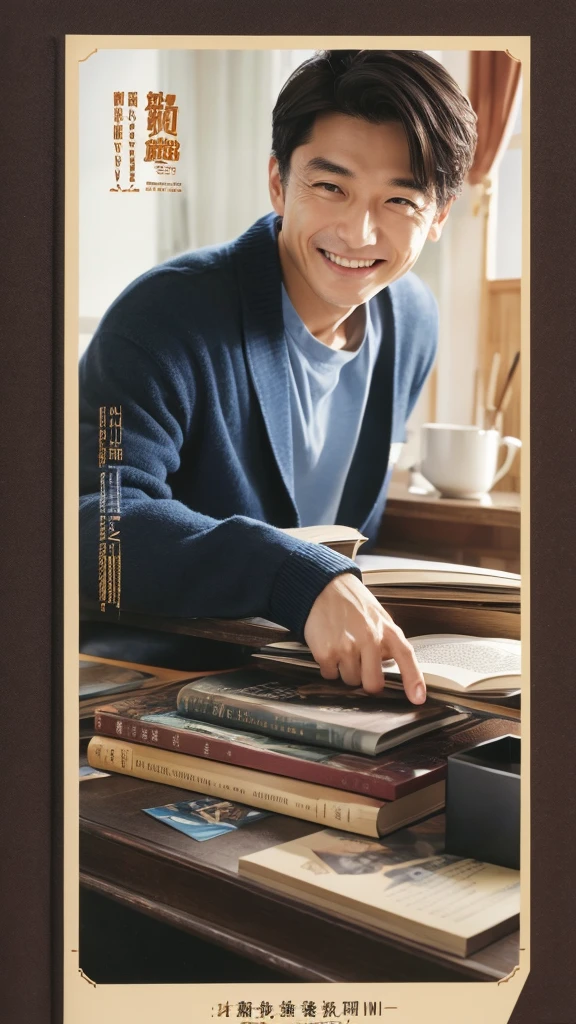 I have a book、Happy Man。