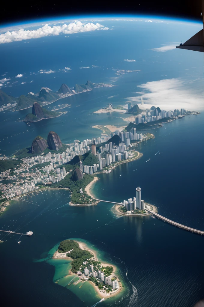 Rio de Janeiro in outer space