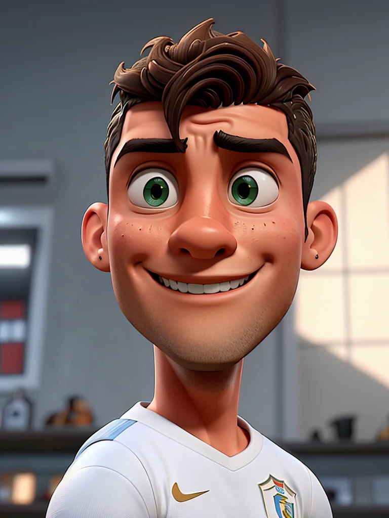 Cristiano Ronaldo in Pixar style