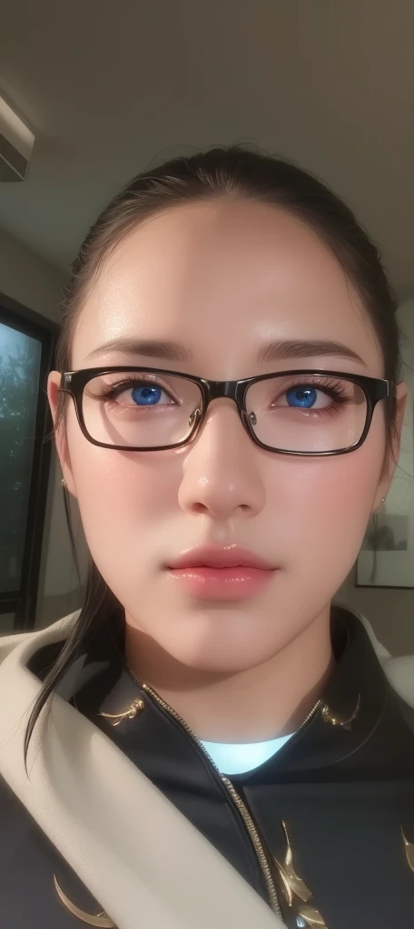Beautiful big breastokeh), indoors, detailed luxury living room, gentle and charming beautiful goddess, Korean(kpop-idol), solo, necklace, oval face, double eyelids, smart, good hands, good feet, Natural, (from below angle), (glossy skin:1.05), ((low angle)), Perfect figure, (64k, UHD, RAW photo, best quality, masterpiece:1.4), (realistic, photo-realistic:1.37), ultra high res, photon mapping, radiosity, physically-based rendering, professional soft lighting, blue eyes, purpel hair, tattoo