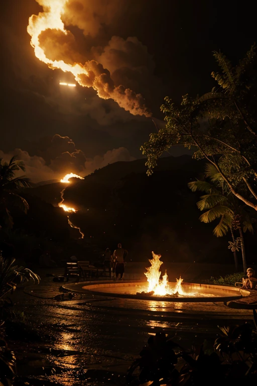 Paradise turning into hell