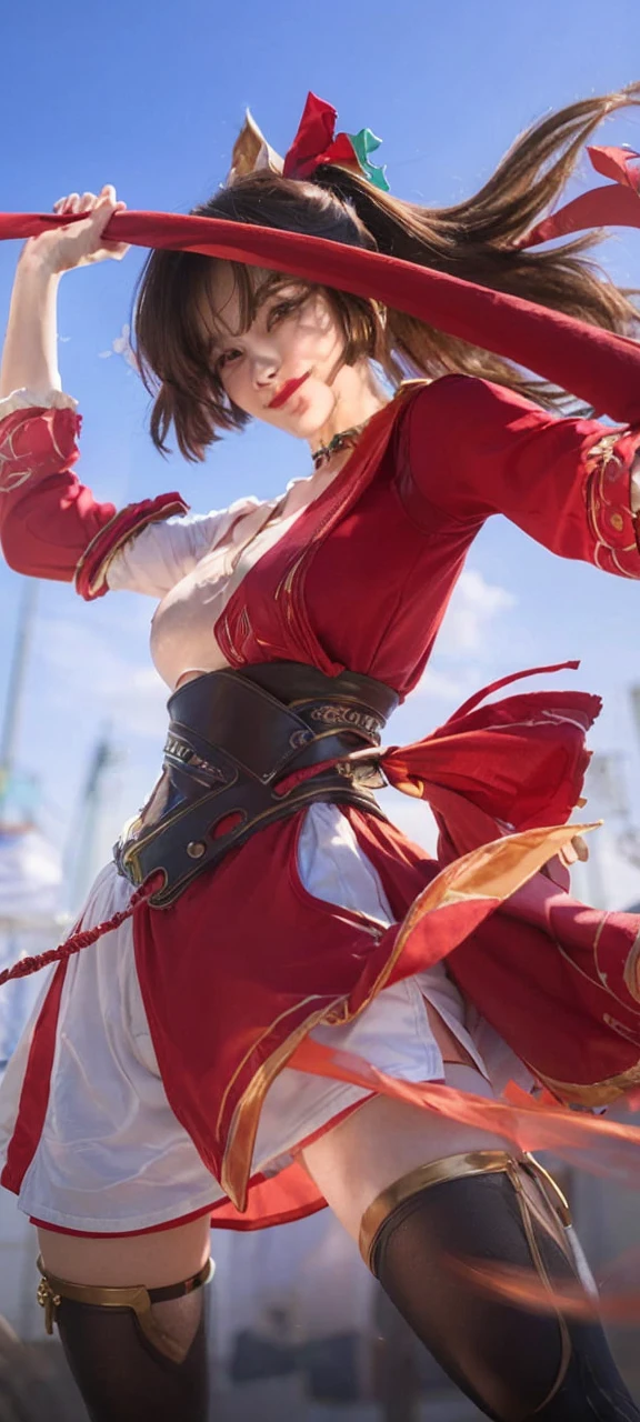 masutepiece, Best Quality, Illustration, Ultra-detailed, finely detail, hight resolution, 8K Wallpaper, Perfect dynamic composition, Beautiful detailed eyes, Women's Fashion Summer,Short bob hair,Small breasts natural color lip, Bold sexy poses,Smile,Harajuku、20 years girl、Cute、Sexy shot looking at camera